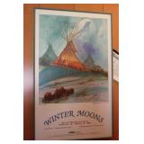 Winter Moon Signed Theater Poster