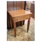 Primitive Walnut Side Table