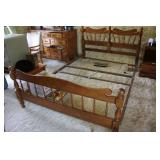 Maple Full Sized Bed Frame