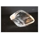 3 1/2" Mats Jonasson Crystal Paperweight