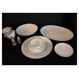 Sango Fine China "Silver Snow"