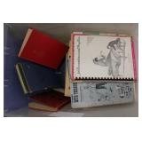 Tub of Piano Music, Books, & Hymnals