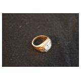 Unmarked Heavy Years of Service Ring