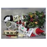 Tub of Christmas Dï¿½cor