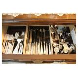 Silver Plate Flatware Set