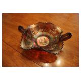 Fenton Iridescent Carnival Dish