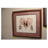 P. Buckley Moss Print "Young at Heart"