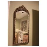 Antique Beveled Glass Mirror