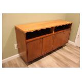 Wood Storage Cabinet