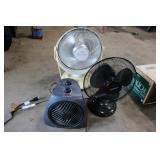 Fans and Heater