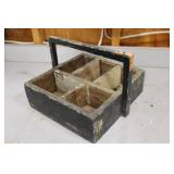 Primitive Wood Tool Tote