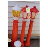 Christmas Lighted Street Lights