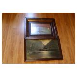 Antique Mirror & Wall Art