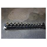 Snap-On 12 Piece 3/8" Drive Metric Sockets