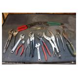 Assorted Wrenches and Pliers