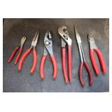 Assorted Snap-On Pliers