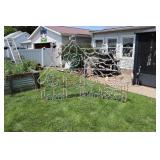 3 Pc Lighted Gingerbread House