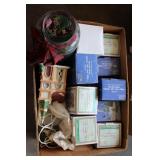 Assorted Christmas Villages & Decorations