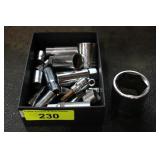 Sorted 3/8", 1/4"  & 1/2" Drive Sockets
