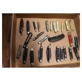 Assorted Pocket Knives