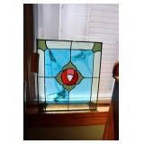 14" x 16" Stained Glass Piece