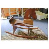 Wooden Rocking Horse