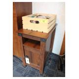 End Table w/Contents