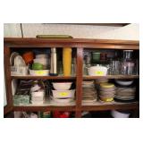 Contents of  Upper Cupboard