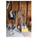 Shepherds Hook, Stadium Seats, Brooms & Shovels