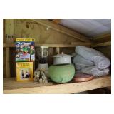 Christmas Wreaths, Blender, Chamber Pot, etc.