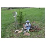 Concrete Statues & Windmill