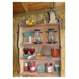 Bird Feeders & Shelf