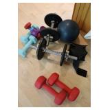 Assorted  Hand Weights