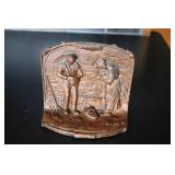 Cast Iron Daily Bread  Bookend