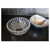 Marquis Crystal Bowl & Nambe Dish