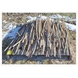 Pallet of Smooth Steel Round Bars