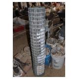 Partial Roll of Woven Wire