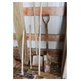 Shovels, Concrete Rakes, Etc.