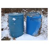 Poly 50 Gallon Barrels