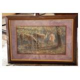 19" x 27" Deer Print