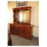 7 Drawer Dresser w Mirror