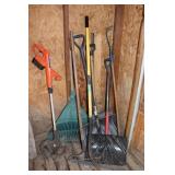 Rakes, Shovels, String Trimmer, Etc.