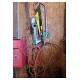 Extension Cords, Grease Gun & Pry Bar