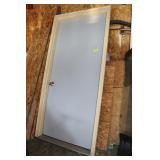 Gently Used 36" Entry Door