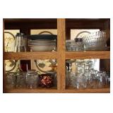 Wine, Water Glasses & Dishware