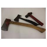 Axe's & Ball Peen Hammer