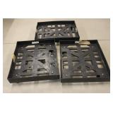 15' x 19-1/2' Poly Floor Roller Trays