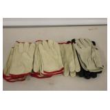 New Leather Chore Gloves