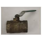 Grinnell 2-1/4' Brass Valve