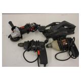 Belt Sander, Drills, Angle Grinder